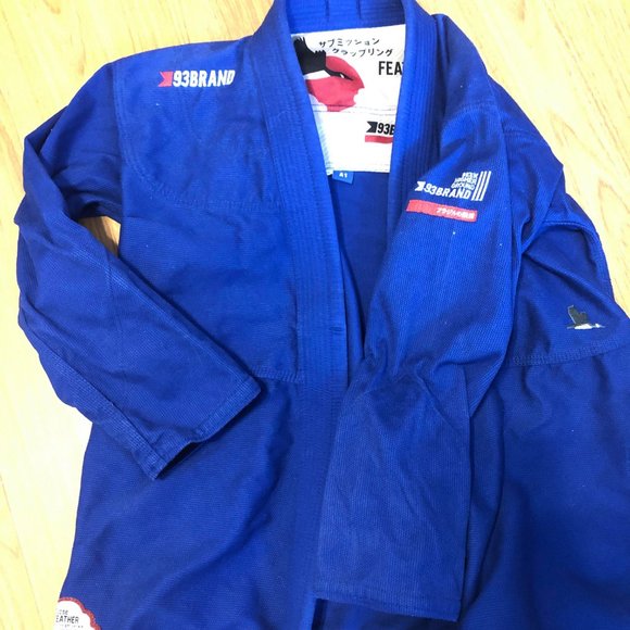 BJJ Goose 93 brand Blue Jiu Jitsu Gi A1 - Picture 5 of 6